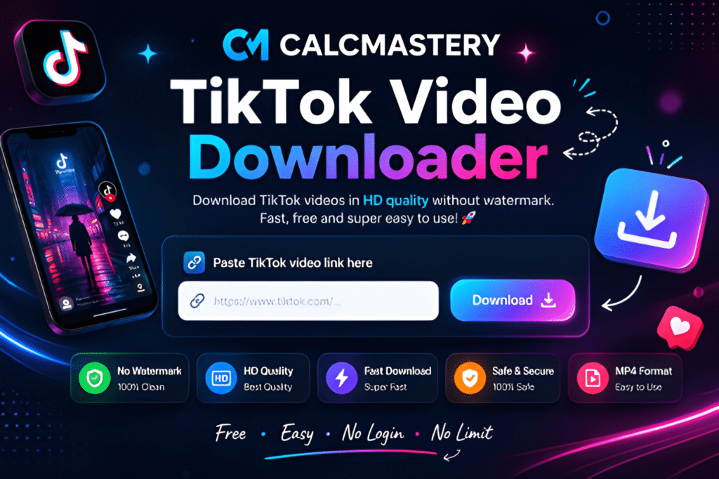 TikTok to MP4 Converter